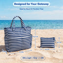 Tirrinia Extra Large Beach Tote Bag – Waterproof Travel Tote with Wet & Dry Separation newarrivals style