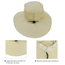Solaris Outdoor Wide Brim Sun Hats Blocking UV Protection Cap UPF 50+ Foldable Mesh Net for Finishing, Hiking, Camping newarr