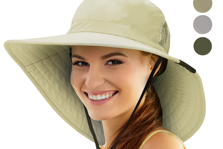 Tirrinia Womens Fishing Hat side view