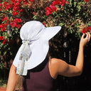 Tirrinia Women's Floral Ribbon Hat for Summer product image 14