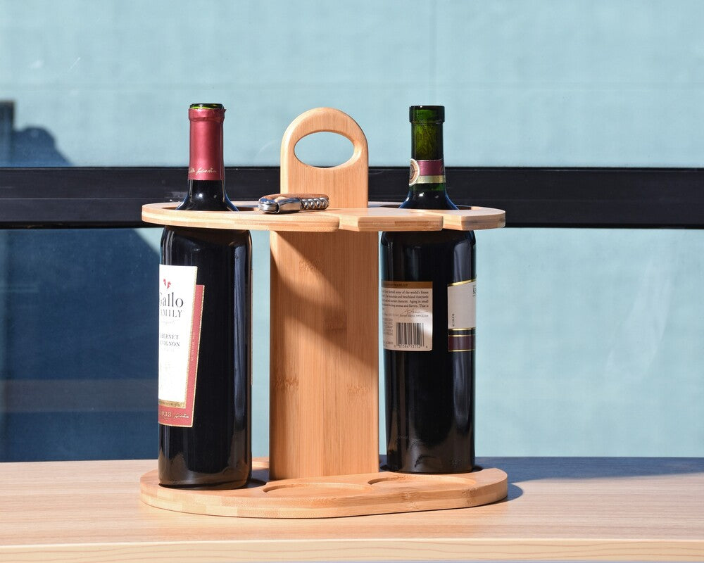 Tirrinia wine rack for wine lover or home decor