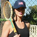 Tirrinia American Flag Hat for Patriot Day side view