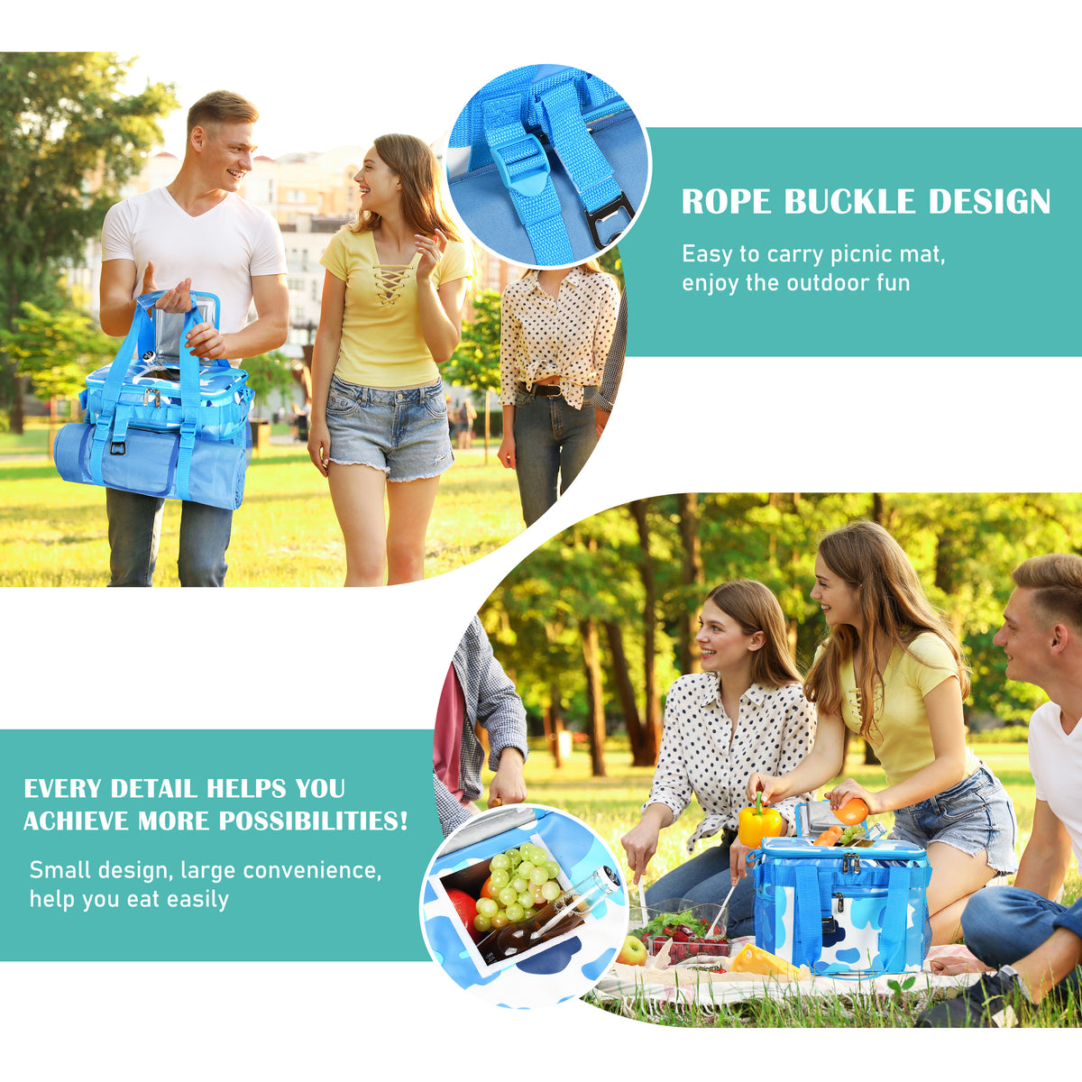 Tirrinia Quick-Access Cooler Bag with Velcro Top product image 14