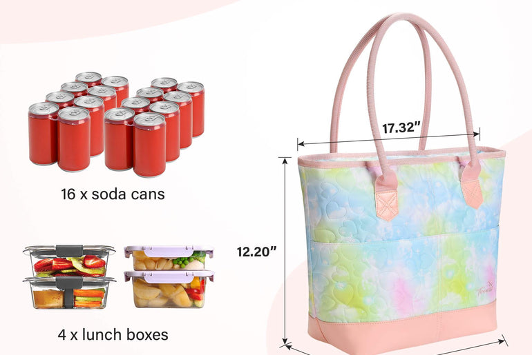 Tirrinia Insulated Women Cooler Tote Bag
