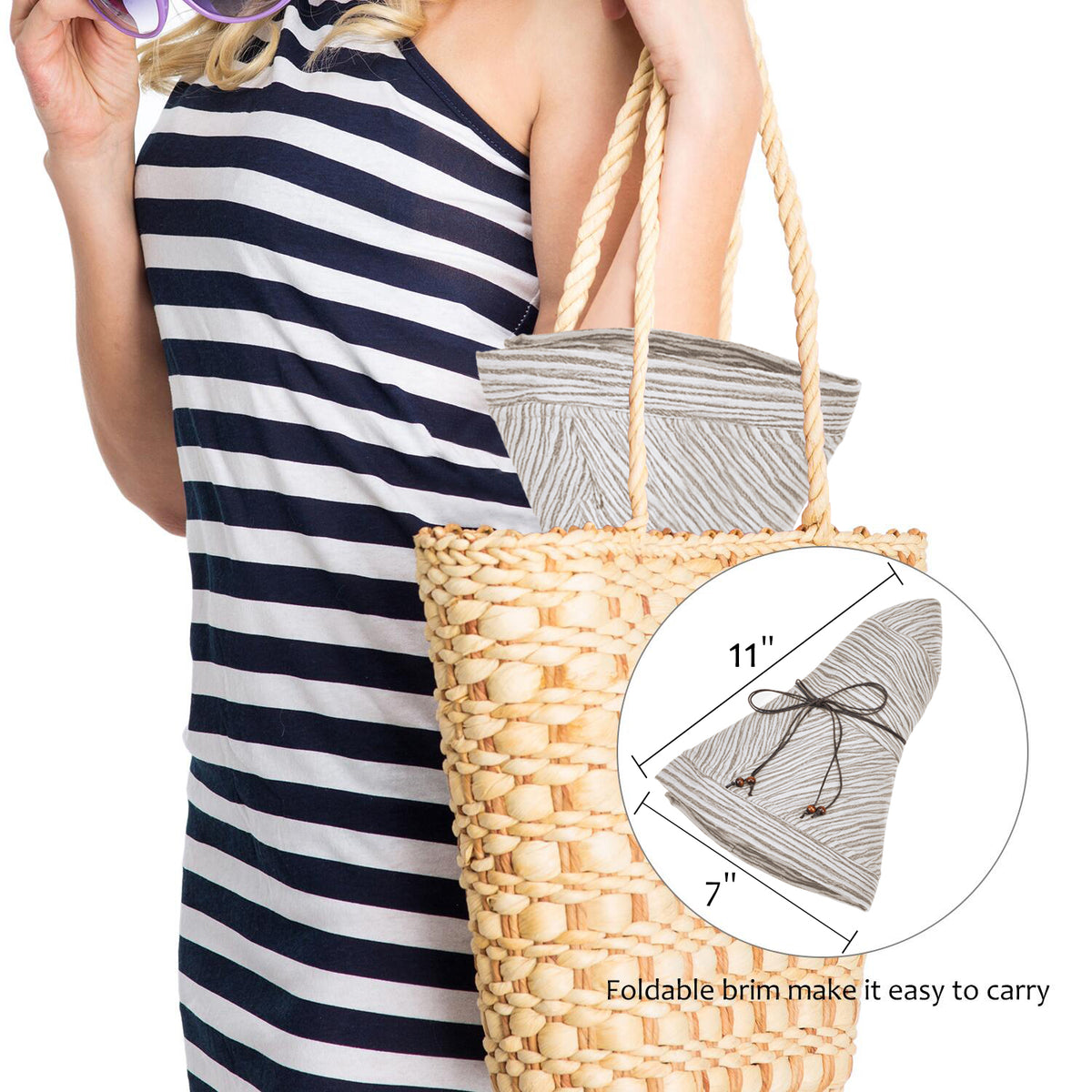 Tirrinia UPF 50 Foldable Bucket Hats product image 7