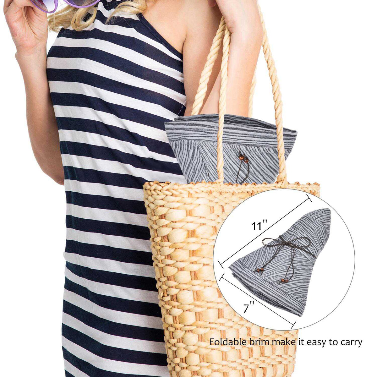 Tirrinia UPF 50 Foldable Bucket Hats product image 12