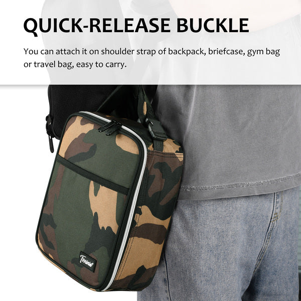 Tirrinia Small Camo Lunch Bag