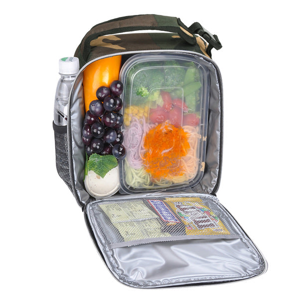 Tirrinia Small Camo Lunch Bag