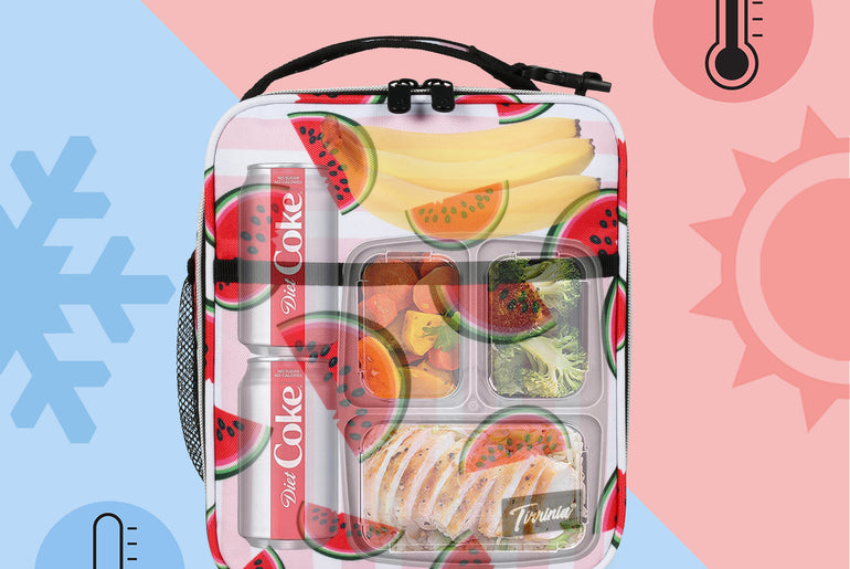 Tirrinia Solid Color Insulated Lunch Cooler Bag product image 15
