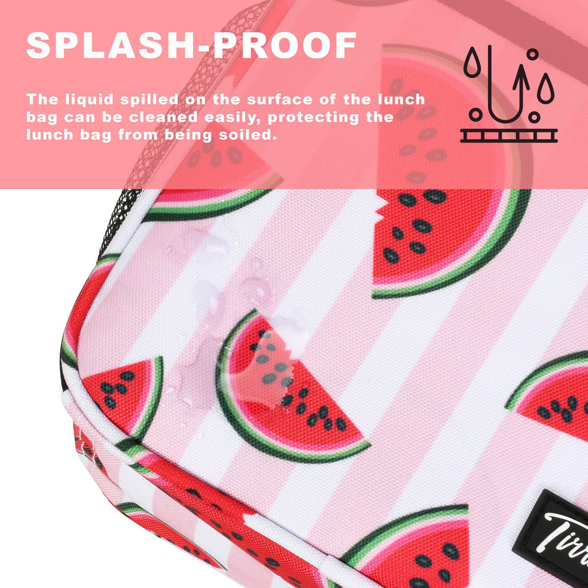 Tirrinia Solid Color Insulated Lunch Cooler Bag product image 33