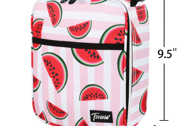 Tirrinia Solid Color Insulated Lunch Cooler Bag