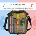 Tirrinia Expandable Camo Lunch Bag detail view