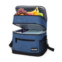Tirrinia Large Double-Layer Insulated Lunch Bag front view