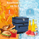Tirrinia Large Double-Layer Insulated Lunch Bag product image 13