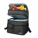 Tirrinia Large Double-Layer Insulated Lunch Bag with Pocket product image 7