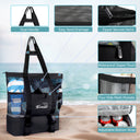 Tirrinia Mesh Beach Tote Cooler Bag