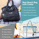 Tirrinia Mesh Beach Tote Cooler Bag