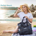 Tirrinia Mesh Beach Tote Cooler Bag