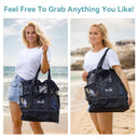 Tirrinia Mesh Beach Tote Cooler Bag