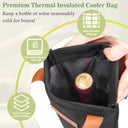 Tirrinia Single Wine Bottle Carrier for Gift