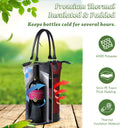 Tirrinia 2 Bottle Wine Gift Tote with Corkscrew for Outdoor