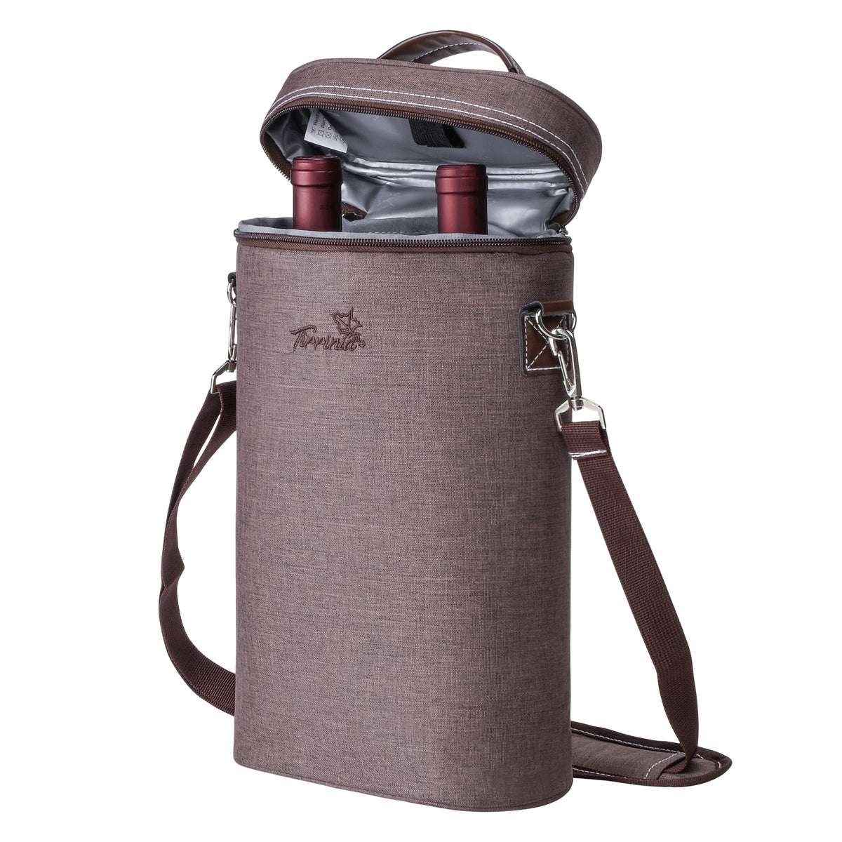 Tirrinia 2 Bottle Insulated Wine Bag – Stylish Wine Tote for Travel, Picnic & Gifting product image 21