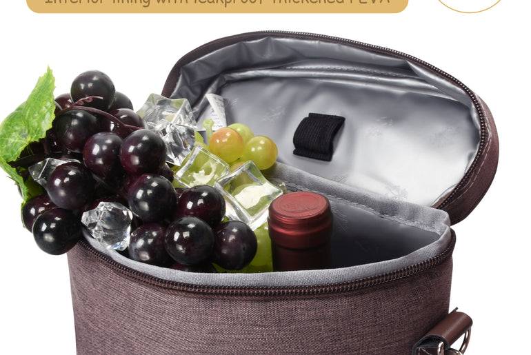 Tirrinia 2 Bottle Insulated Wine Bag – Stylish Wine Tote for Travel, Picnic & Gifting product image 22