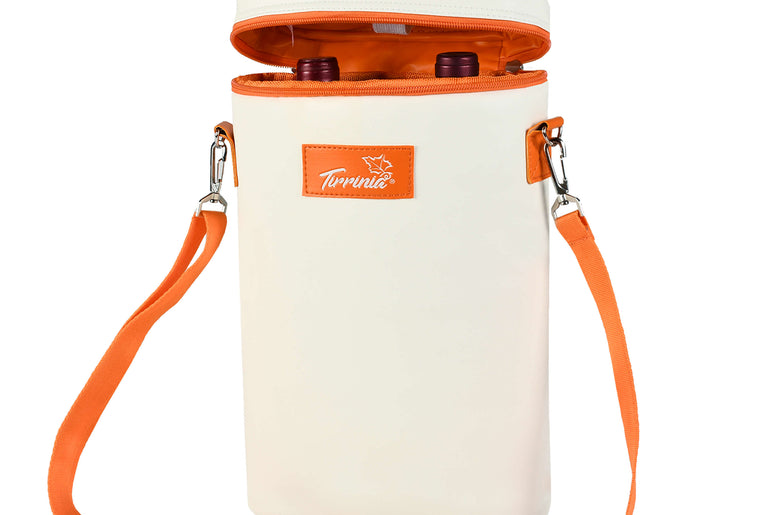 Tirrinia 2 Bottle Insulated Wine Bag – Stylish Wine Tote for Travel, Picnic & Gifting - Home and Garden product photo