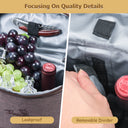 Tirrinia 2 Bottle Wine Gift Tote Carrier with Pocket product image 13