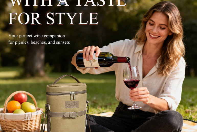 Tirrinia Vintage Canvas 2-Bottle Wine Tote — Rugged Style for Every Gathering product image 5