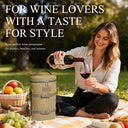Tirrinia Vintage Canvas 2-Bottle Wine Tote — Rugged Style for Every Gathering product image 5