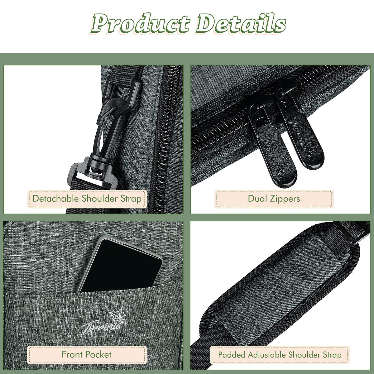 Tirrinia 2 Bottle Wine Cooler Bag For Park