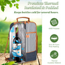 Tirrinia 2 Bottle Wine Carrier Bag for Picnic product image 19