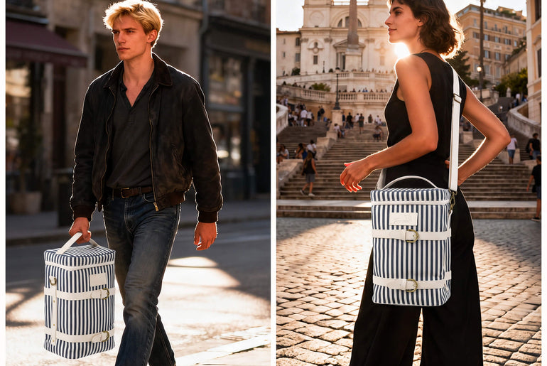 Tirrinia 4-Bottle Insulated Wine Carrier — Picnic-Ready, Leakproof & Stylish