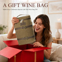 Tirrinia Vintage Canvas 4-Bottle Wine Tote — For Gatherings That Deserve Good Taste product image 6