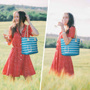 Tirrinia Wine Tote Bag with Hidden Dispenser