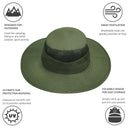 Tirrinia Men's Fishing Hat for Big Heads