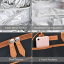 Tirrinia Lunch Cooler Bag for Women back view