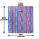 Quality Large Picnic Blanket 70" X 80" with USA Pattern Design