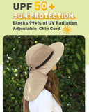 Tirrinia Wide Brim Hat with Neck Flap product image 10